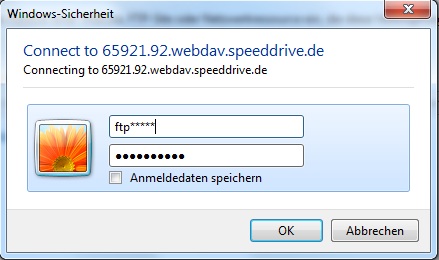 Datei:Speeddrive als WebDUV Anbindung Kennwort3.jpg