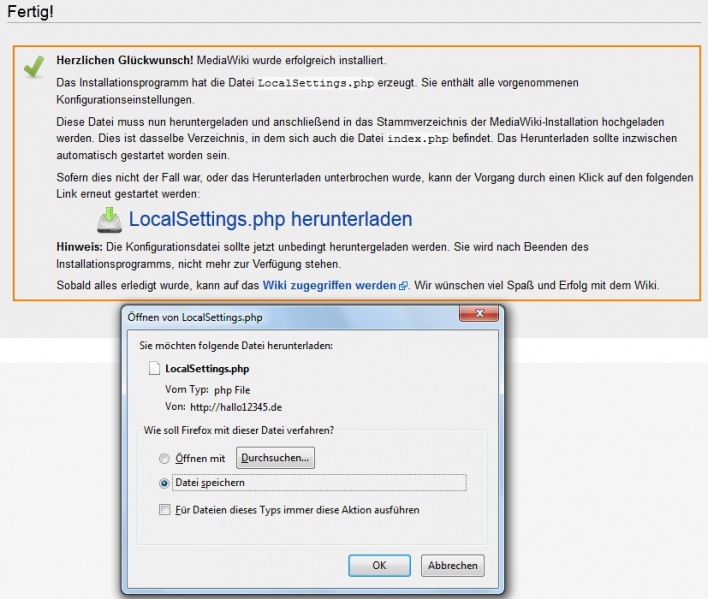 Datei:Mediawiki v1.19.2 schritt-5 fertig.jpg