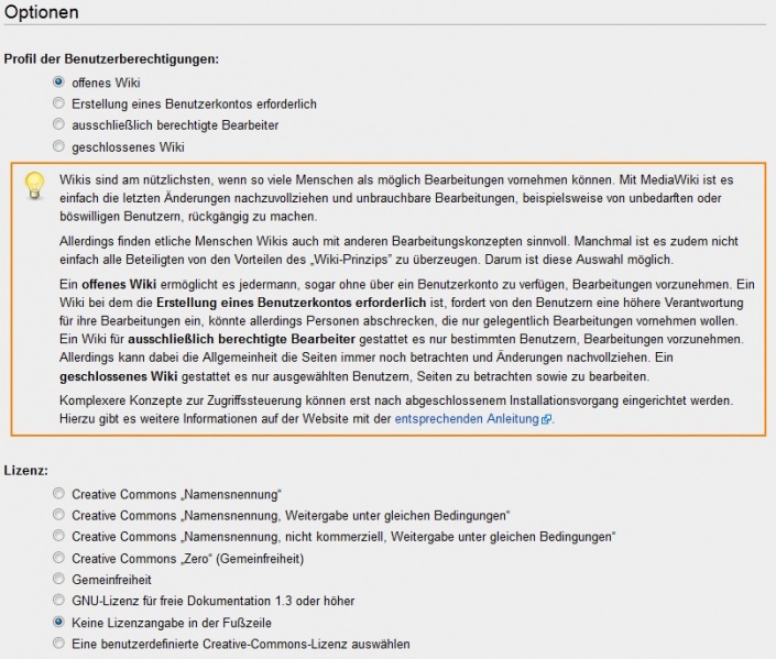 Datei:Mediawiki v1.19.2 schritt-5 optionen-1.jpg